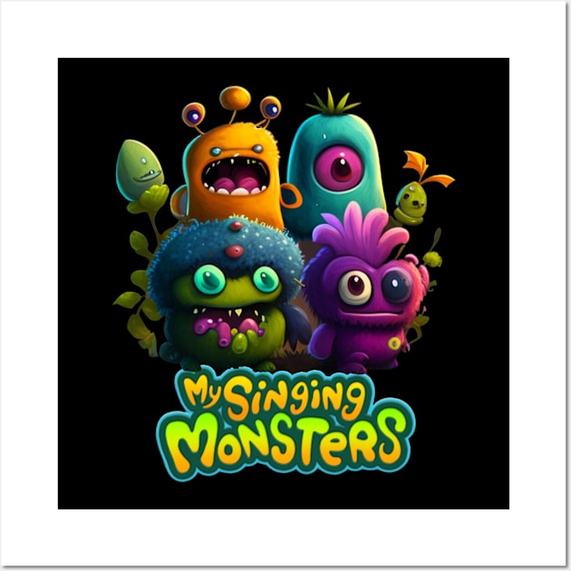 my singing monsters wubbox | Art Board Print