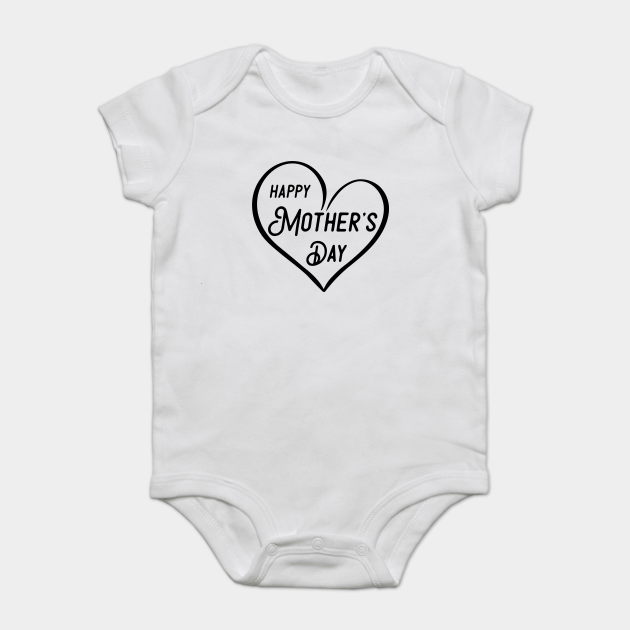 happy mothers day onesie