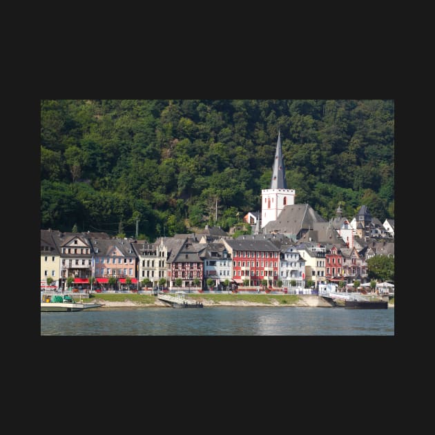 Old town, St. Goar, Rhineland-Palatinate, Germany, Rhine, Middle Rhine by Kruegerfoto