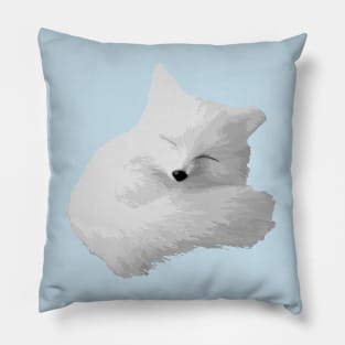 Arctic Fox Pillow