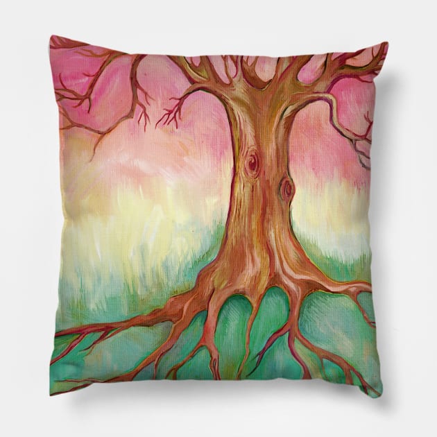 Above and Below Pillow by micklyn
