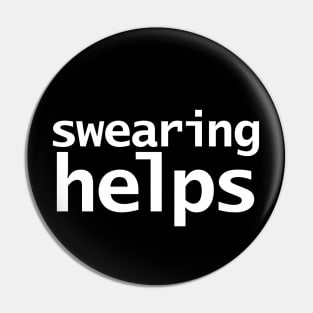 Swearing Helps Pin