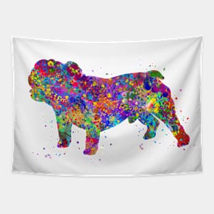 English bulldog Tapestry