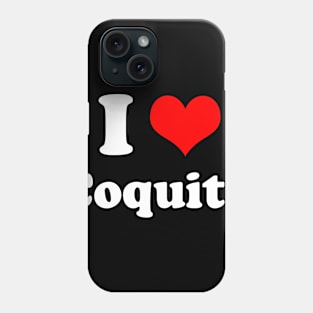 I Heart Coquito Love Puerto Rican Christmas Phone Case