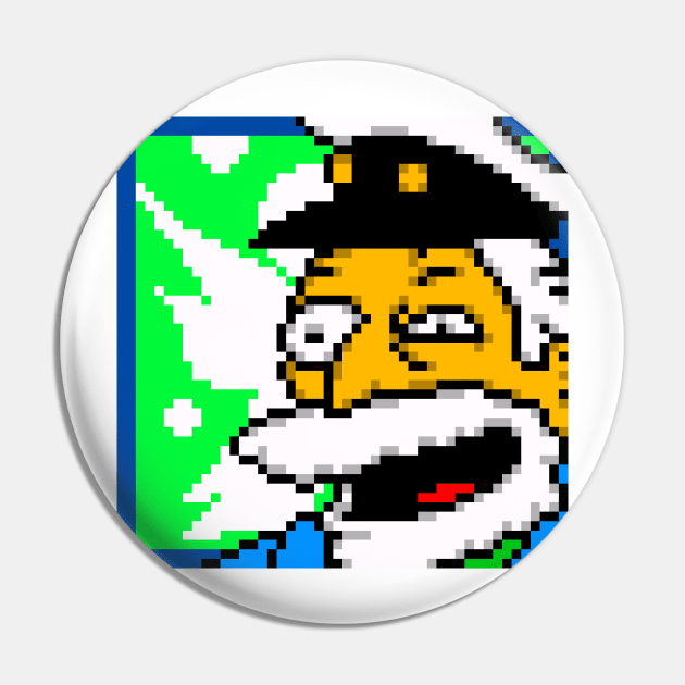 The Sea Captain Sprite Pin by SpriteGuy95