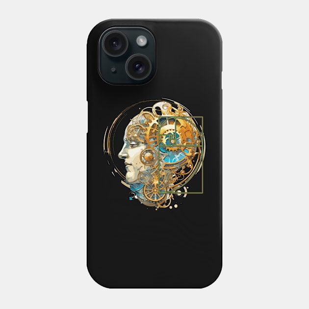 Fibonacci Sequence Fibonacci Man Fibonacci Spiral Golden Ratio Phone Case by Tees 4 Thee