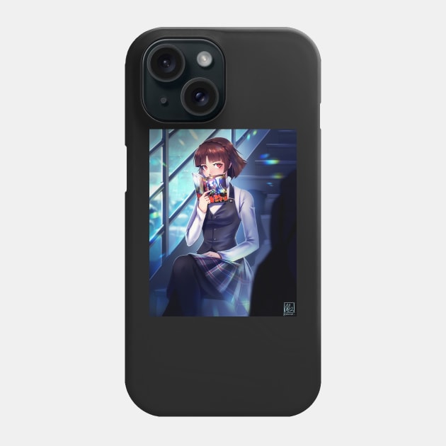 Makoto Niijima Phone Case by alinalal