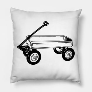 Toy Wagon Pillow