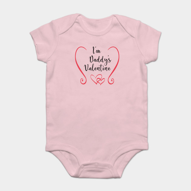 daddy's valentine onesie