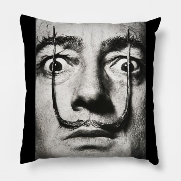 Dali Mustache Pillow by Scar