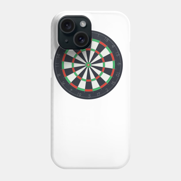 Dartboard Phone Case by DavidLoblaw