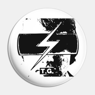 Throbbing Gristle - genesis P orridge Pin