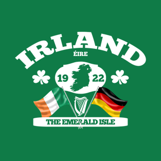 Irland - Ireland Germany Irish German Design T-Shirt