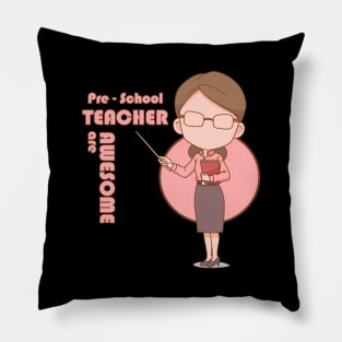 preschool teacher Pillow