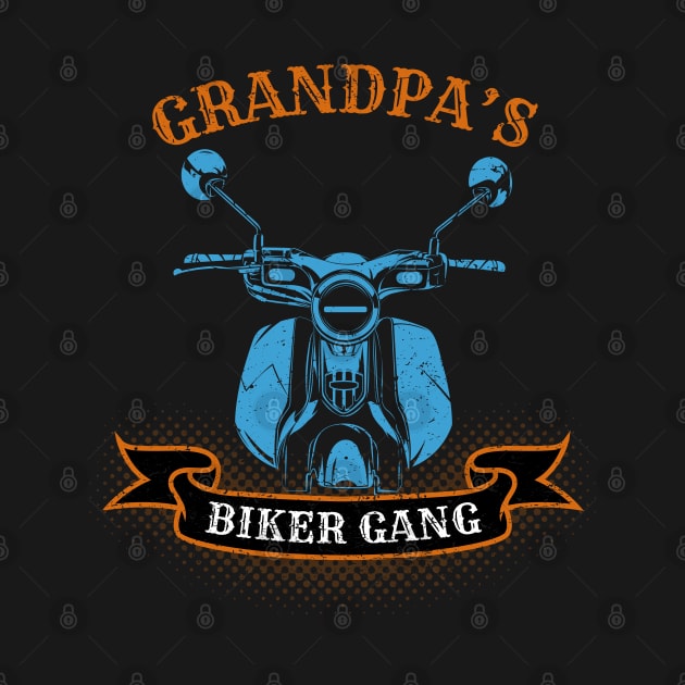 Grandpa's Biker Gang Father's Day by DwiRetnoArt99