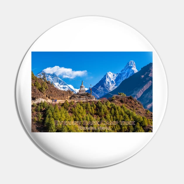 Everest Base Camp Trek Pin by geoffshoults