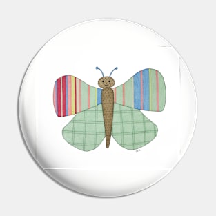 Mint Butterfly Pin