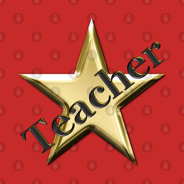 Gold Star Teacher by Amanda Lucas