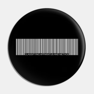 Bar Code - White Pin