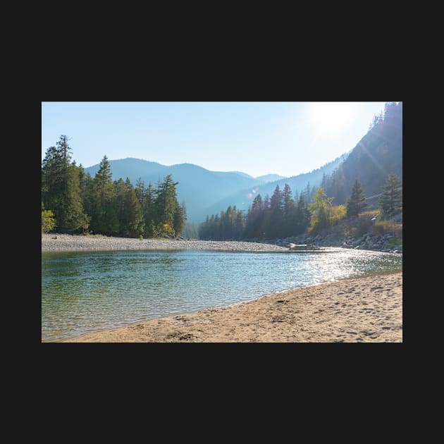 Similkameen River View at Bromley Rock Provincial Park by Amy-K-Mitchell