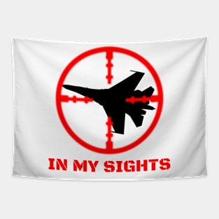 In My Sights Tapestry