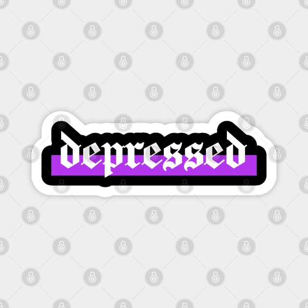 depressed Magnet by purplecrowshub