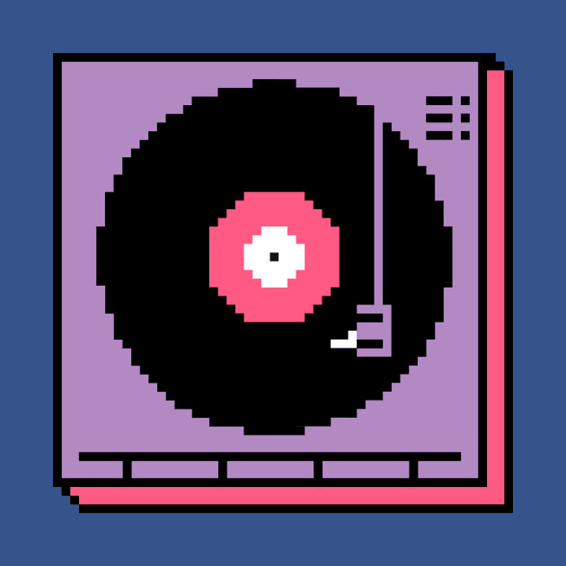 8-Bit Record Player by ChrisPaulFarias