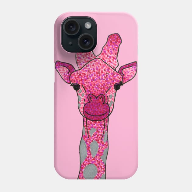 Face Me Pink Phone Case by suzzincolour