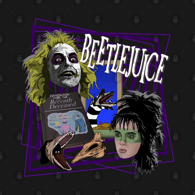 Beetlejuice Sandworm Showtime! by Screen Fiend Merch