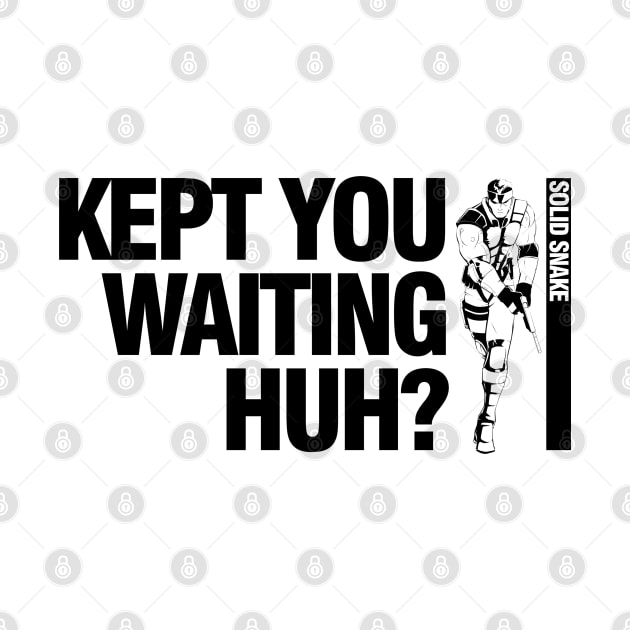 Metal Gear Solid - Kept You Waiting, Huh? by CoolDojoBro
