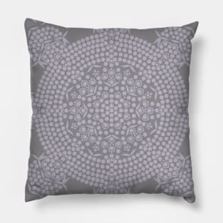 Dot Art meets Mandala Pillow