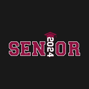 Senior 2024 Graduation Back To School T-Shirt