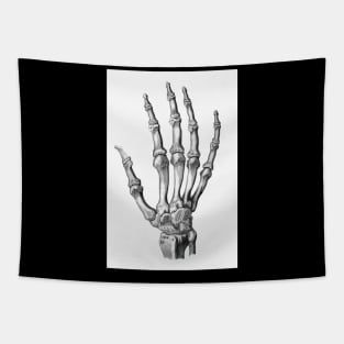 Skeleton Hand Tapestry