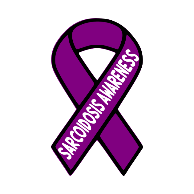 Sarcoidosis Awareness/Ribbon by Cargoprints