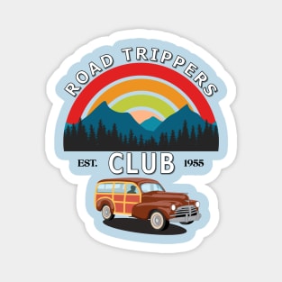 Road Trippers Club, EST. 1955 Magnet
