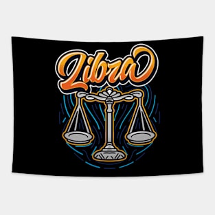 Zodiac LIBRA Fingerprint Series Tapestry