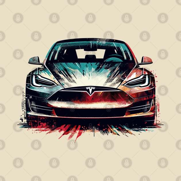 Tesla Model S by Vehicles-Art