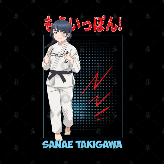 Ippon Again! judoka Anime SANAE TAKIGAWA by AssoDesign