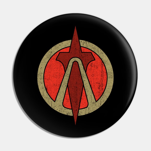 Crimson Raiders (Variant) Pin by huckblade