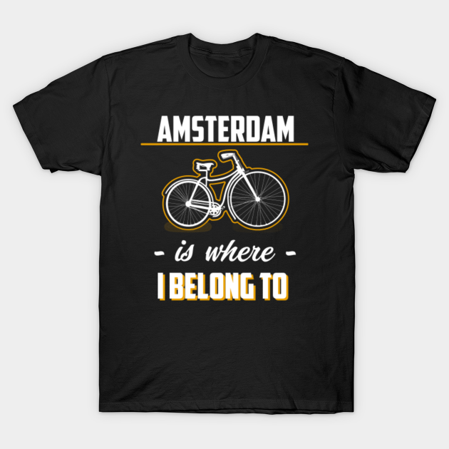 Discover Amsterdam Bicycle Souvenir - Amsterdam - T-Shirt