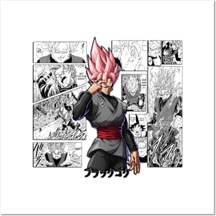 Dragon Ball Z Anime Saiyan Wall Dcor Manga Panel Paper Print