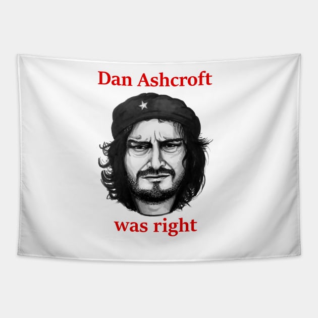 Dan Ashcroft was right (Nathan Barley) Tapestry by smadge