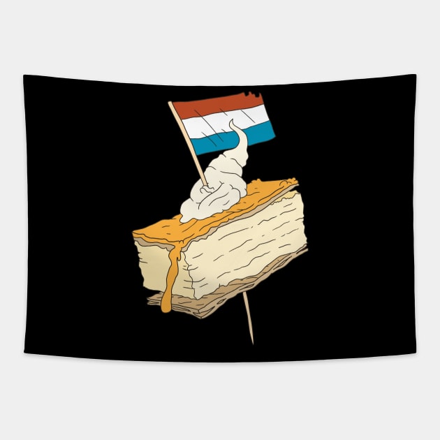 tompoes with dutch flag. Tapestry by JJadx