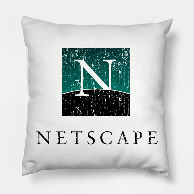 Netscape 1994 Pillow by Yossh