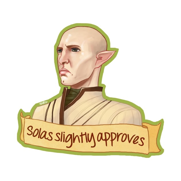 Solas Slightly Approves by crackedblackinc