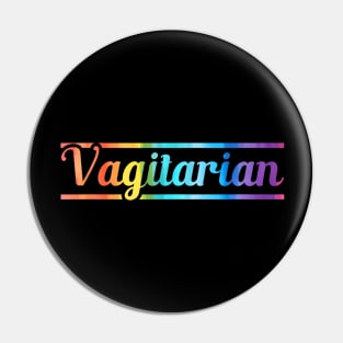 Vagitarian Lesbian Gay Couple Valentines Day Lgbt Pin