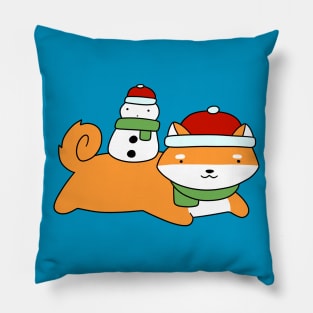 Shiba and Little Showman Pillow