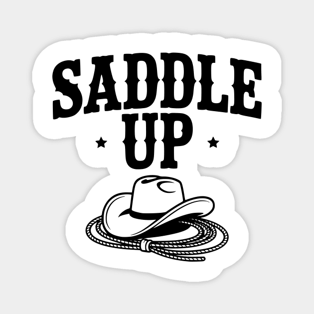 Saddle Up Magnet by Frank Ring