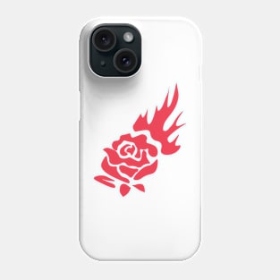 Burning rose...rose Phone Case