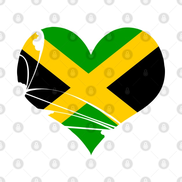 Jamaica heart by Sinmara